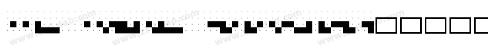 DS Dots Medium字体转换
